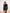Beatrice Black Velvet Shimmer Draped High-Slit Maxi Dress