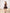 Adriana Brown Satin Strappy Feather-Hem Mini Dress