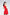 Chiara Red Collared Sleeveless Crepe Mini Dress