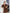 Adriana Brown Shawl-Collar Puff-Sleeve Blazer Dress