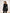 Aurora Black Button-Front Single-Breasted Suit Two-Piece