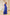 Adriana Blue Satin Halter-Neck Open-Back Maxi Dress