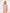 Lorenza Dusty Pink Asymmetric Draped Long-Sleeve Mini Dress