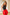 Fiamma Red Asymmetric Overlay Straight-Leg Pants