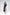 Ginevra Black Square-Neck Puff-Sleeve High-Slit Midi Dress