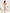 Fiamma Beige Backless Puff-Sleeve Crepe Mini Dress