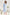 Aurora Sky-Blue Sweetheart Puff-Sleeve Midi Dress