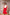 Chiara Red Collared Sleeveless Crepe Mini Dress