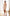 Beatrice Gold Satin Puff-Sleeve V-Neck Midi Dress