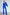 Chiara Blue Single-Breasted Crepe Three-Piece Suit