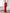 Adriana Red Satin Twist-Front Cut-Out Maxi Dress