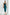 Fiamma Green-Black Backless Halter Midi Dress