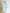 Adriana Tiffany-Blue Square Neck Long Sleeve Mini Dress
