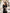 Adriana Black Puff-Sleeve Midi Dress