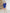 Adriana Blue Square Neck Long Sleeve Mini Dress