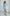 Sky-Blue Satin Long Sleeve Midi Dress