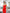 Chiara Red High Waist Flared Pants