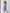 Adriana Purple V-Neck Puff Sleeve Midi Dress