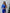 Chiara Blue Satin One-Shoulder Cut-Out Maxi Dress