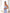 Francesca Sky-Blue Satin Corseted Sleeveless Midi Dress