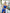 Adriana Blue Strapless V-Neck Culotte Jumpsuit