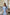Adriana Sky-Blue Puff-Sleeve Top & Midi Skirt Two-Piece Set