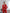 Aurora Red Crepe Single-Breasted Two-Piece Suit