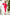 Beatrice Crimson Satin Sweetheart Puff-Sleeve Corseted Midi Dress