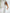 White One-Shoulder Belted Midi Dress