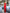 Aurora Red High Waist Wide Leg Slit Pants