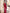 Francesca Red One-Shoulder Pleated Peplum Two-Piece Top & High-Waist Pants