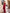 Francesca Red One-Shoulder Pleated Peplum Two-Piece Top & High-Waist Pants