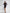Monica Brown Long-Sleeve Keyhole Mini Dress - close-up detail | ELAGIA