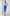 Chiara Blue High-Waist Belted Mini Skirt