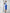 Chiara Blue High-Waist Belted Mini Skirt