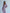 Adriana Dusty Pink V-Neck Puff-Sleeve Midi Dress