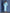 Adriana Tiffany-Blue V-Neck Puff-Sleeve Midi Dress