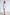 Adriana White Square Neck Long Sleeve Tulip Mini Dress