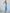 Beatrice Sky-Blue Satin Corseted Strapless Midi Dress