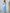 Beatrice Sky-Blue Satin Corseted Strapless Midi Dress