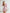 Adriana Dusty-Pink Faux Silk Long Sleeve Ruched Mini Dress