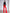 Beatrice Red High-Waist Fitted Flared Pants
