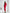 Chiara Red Button-Detail Long Sleeve Peplum Midi Dress