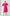 Adriana Crimson V-Neck Puff Sleeve Midi Dress