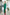 Francesca Green One-Shoulder Cut-Out Maxi Dress