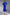 Fiamma Blue Puff-Sleeve Bodycon Midi Dress