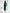 Chiara Emerald Button-Detail Long Sleeve Peplum Midi Dress