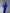 Fiamma Blue Puff-Sleeve Bodycon Midi Dress
