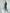 Adriana Green Double-Breasted Crepe Two-Piece Suit