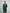 Adriana Green Double-Breasted Crepe Two-Piece Suit